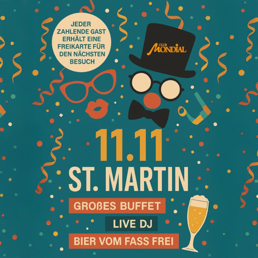 St. Martin's Day at Club Mondial